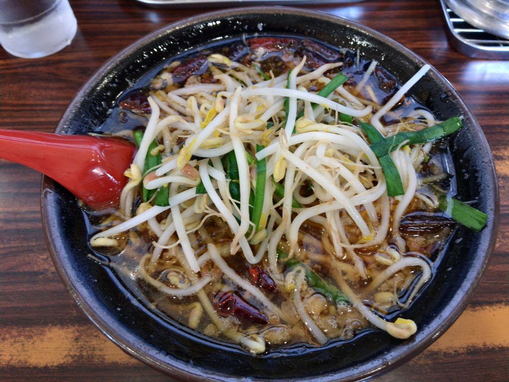 尾道ラーメン ほんてんで辛い尾道ラーメンを食べた 感想を紹介 福ログ